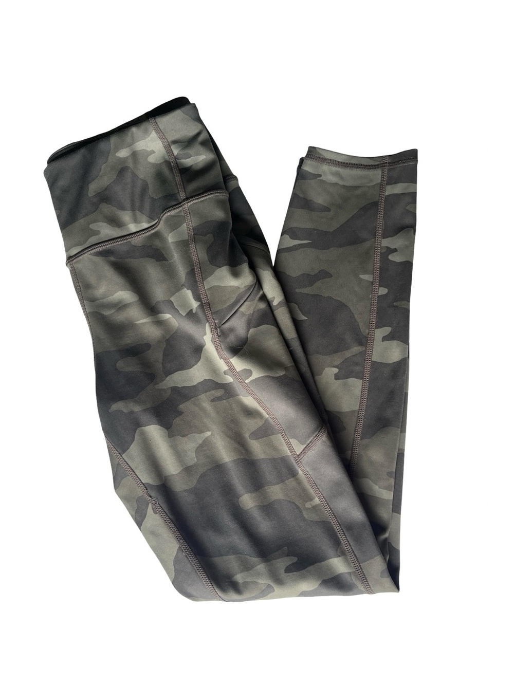 Athleta Camo Contender 7/8 Tight in Powerlift Athletic Gym Womens Size Small